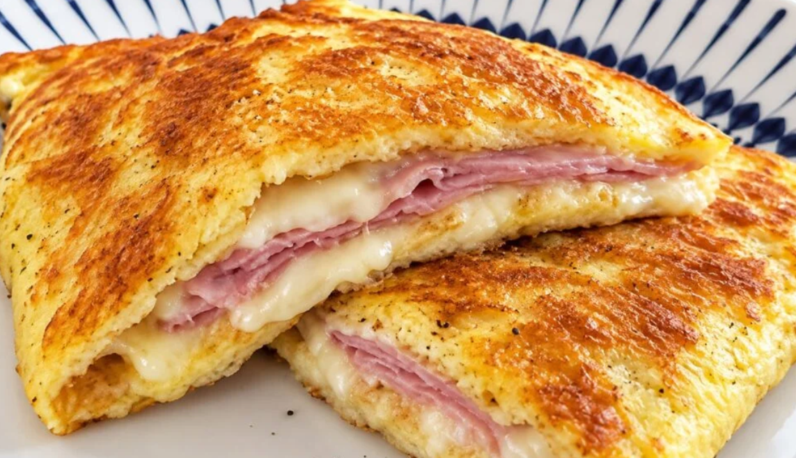 Cream Cheese Parmesan Breakfast Pancake